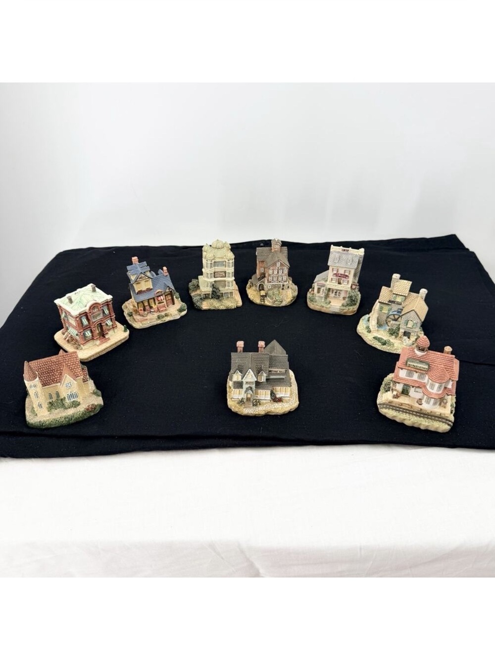 Vintage 9 Piece Lot Liberty Falls The Americana Collection in Boxes